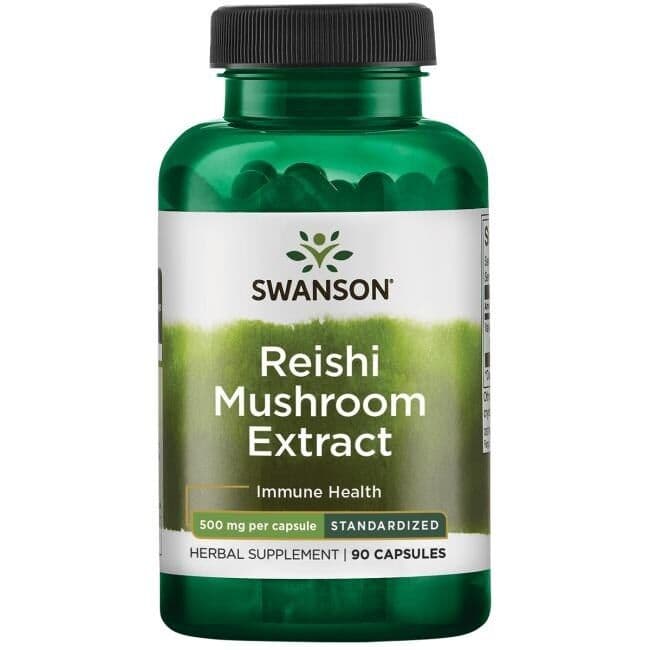 Reishi Mushroom Extract, 500mg – 90 caps