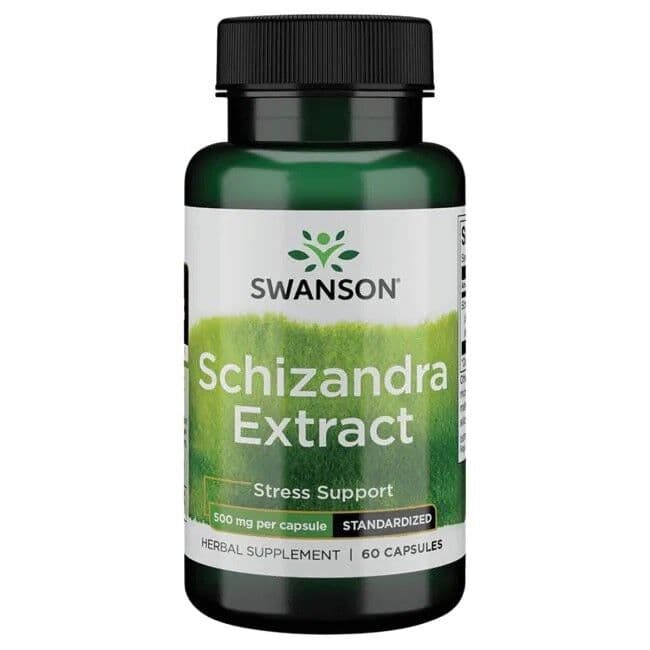 Schizandra Extract, 500mg – 60 caps