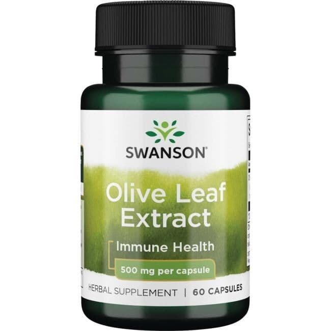 Olive Leaf Extract, 500mg – 60 caps