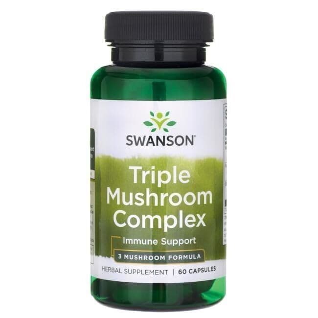 Triple Mushroom Standardized Complex - 60 caps