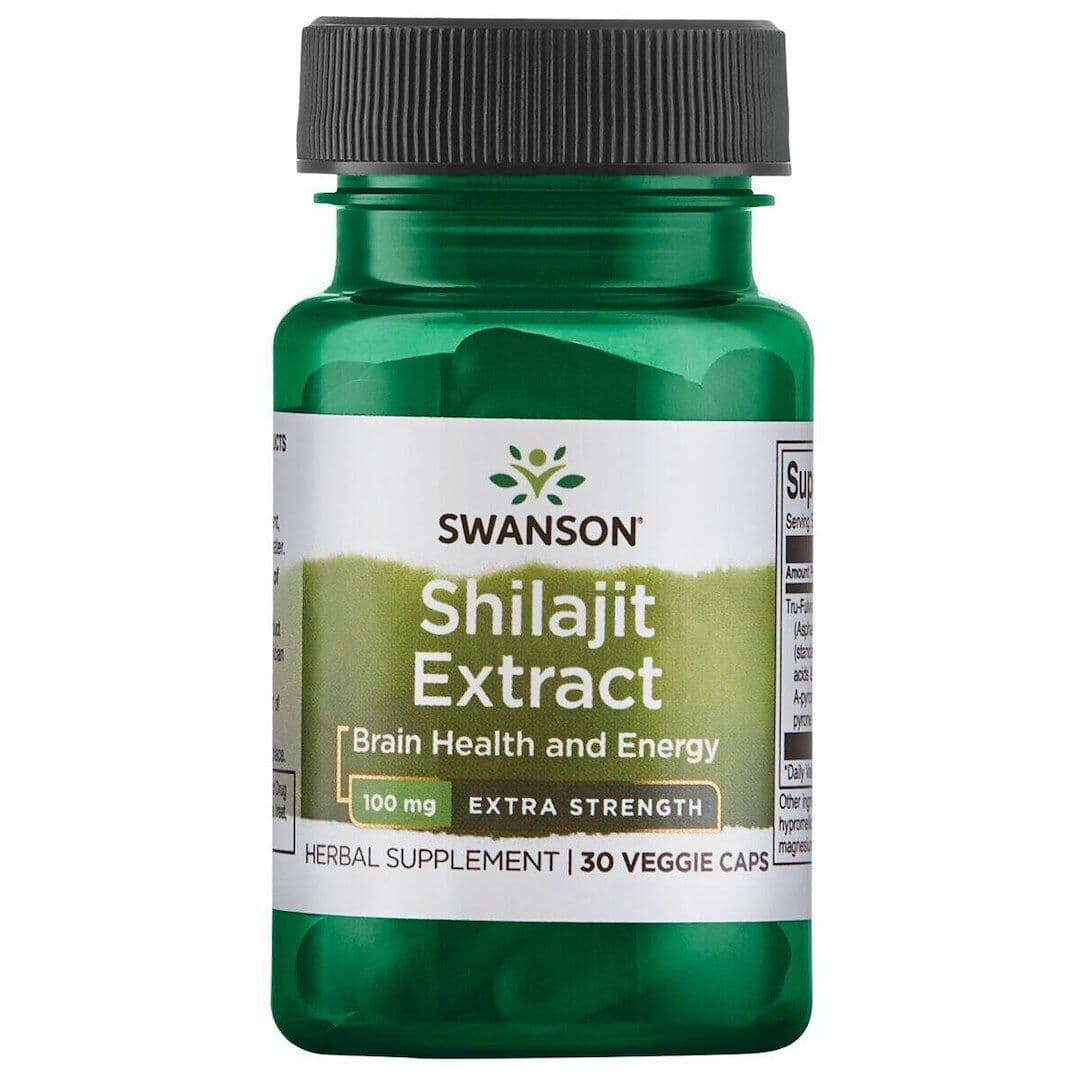 Shilajit Extract, 100mg – 30 vcaps