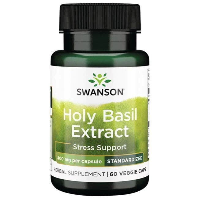 Holy Basil Extract, 400mg – 60 vcaps