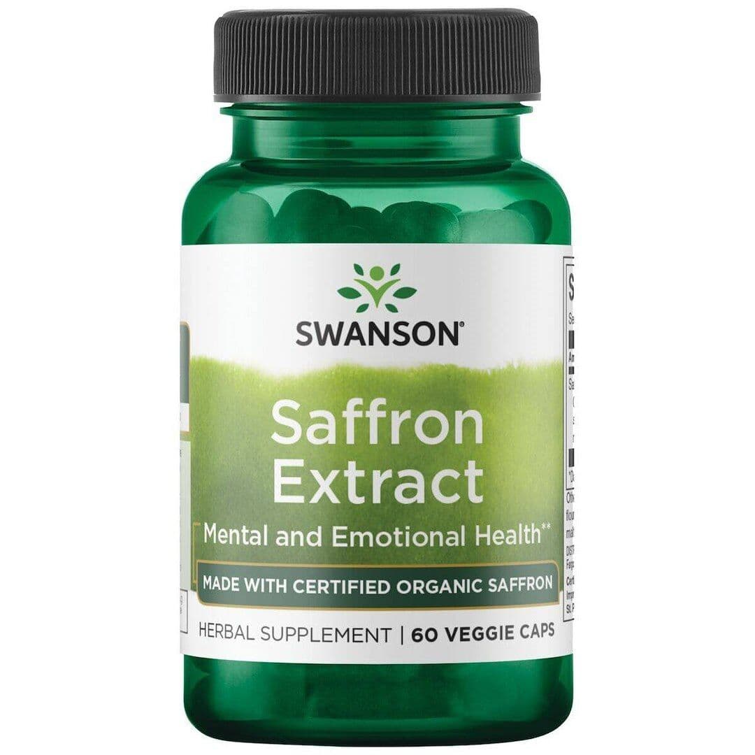 Saffron Extract – 60 vcaps (EAN 087614142982)