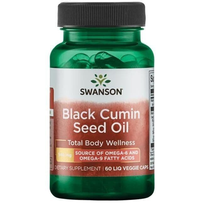 Black Cumin Seed Oil, 500mg – 60 liquid vcaps