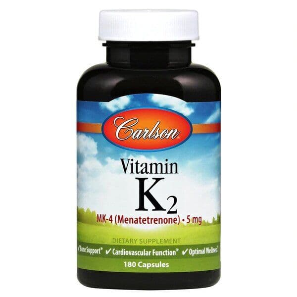 Vitamin K2 MK-4, 5mg – 180 caps