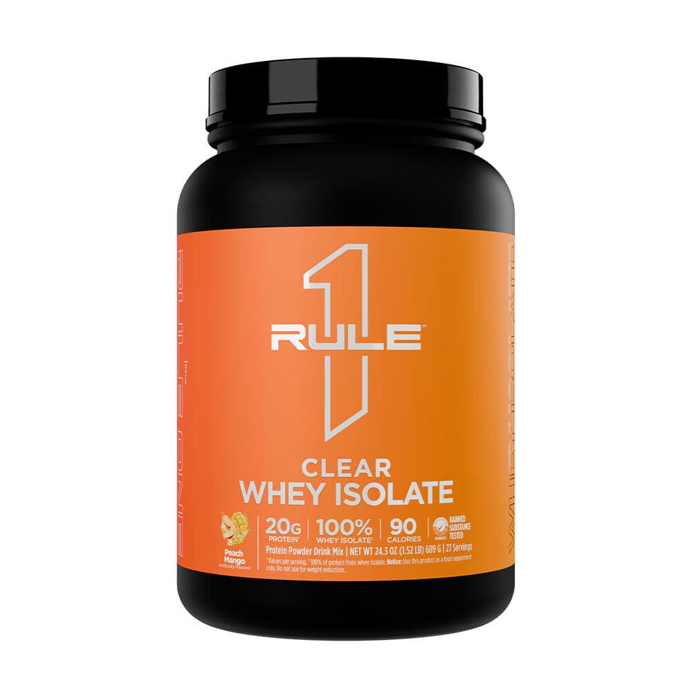 Clear Whey Isolate, Peach Mango – 689g