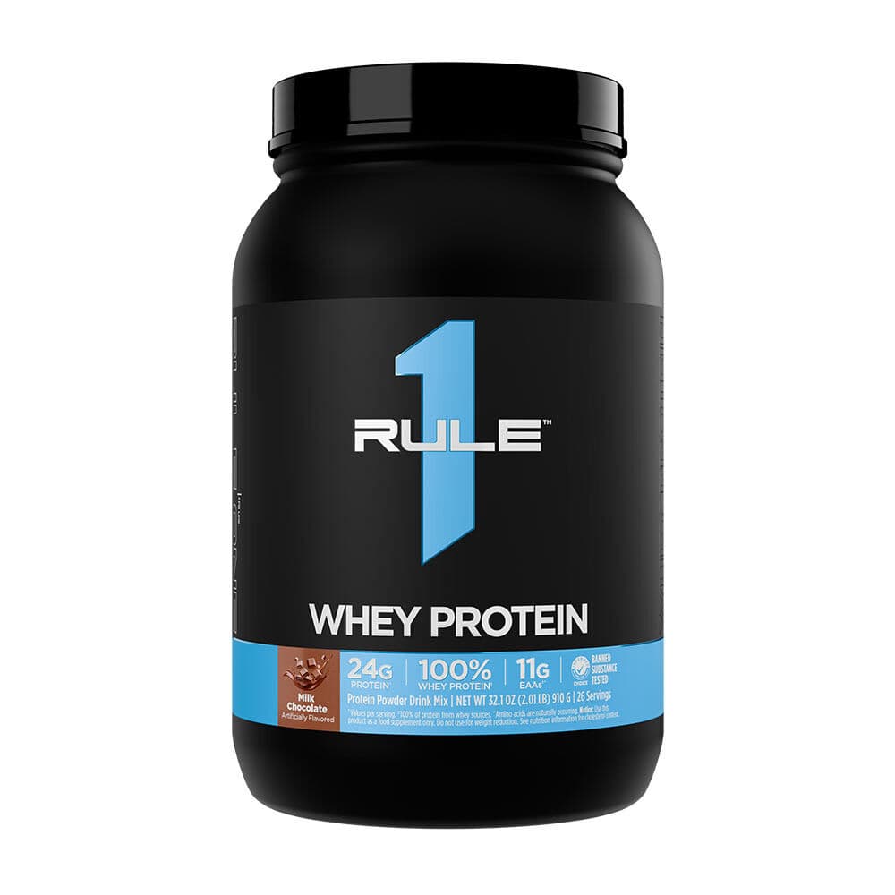 Rule1 Whey Protein (2 lbs, Milk Chocolate)