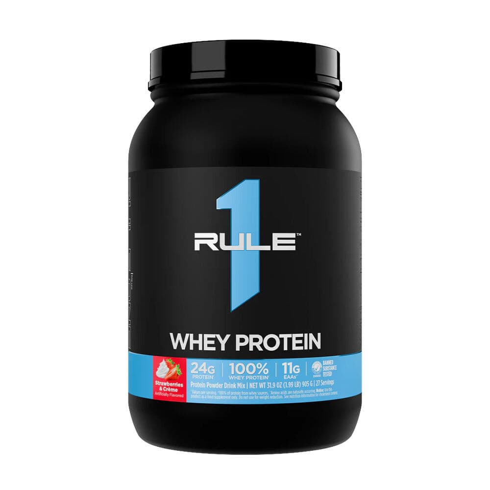 R1 Whey Blend, Strawberries & Creme - 891g