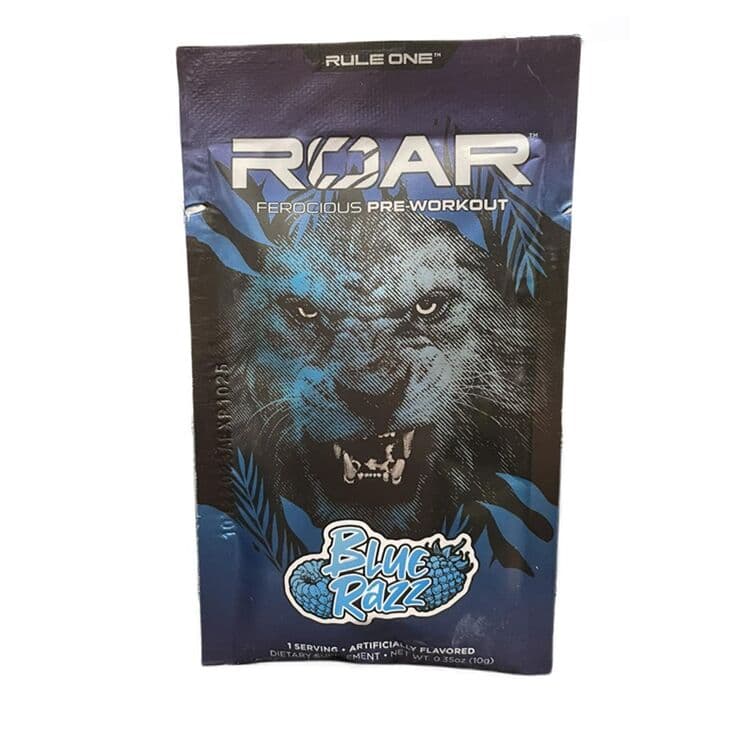 Rule One – Roar, Blue Razz – 10g (1 serving)