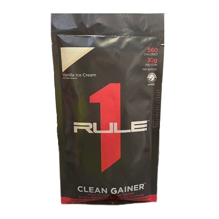 Rule One – R1 Clean Gainer, Chocolate Fudge – 50g (1 serving)