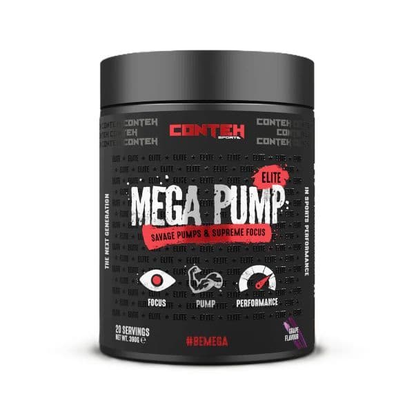 Mega Pump Elite, Grape – 390g