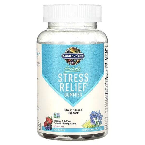 Stress Relief Gummies, Berry - 60 gummies