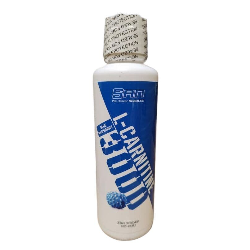 L-Carnitine 3000, Blue Raspberry – 465 ml.