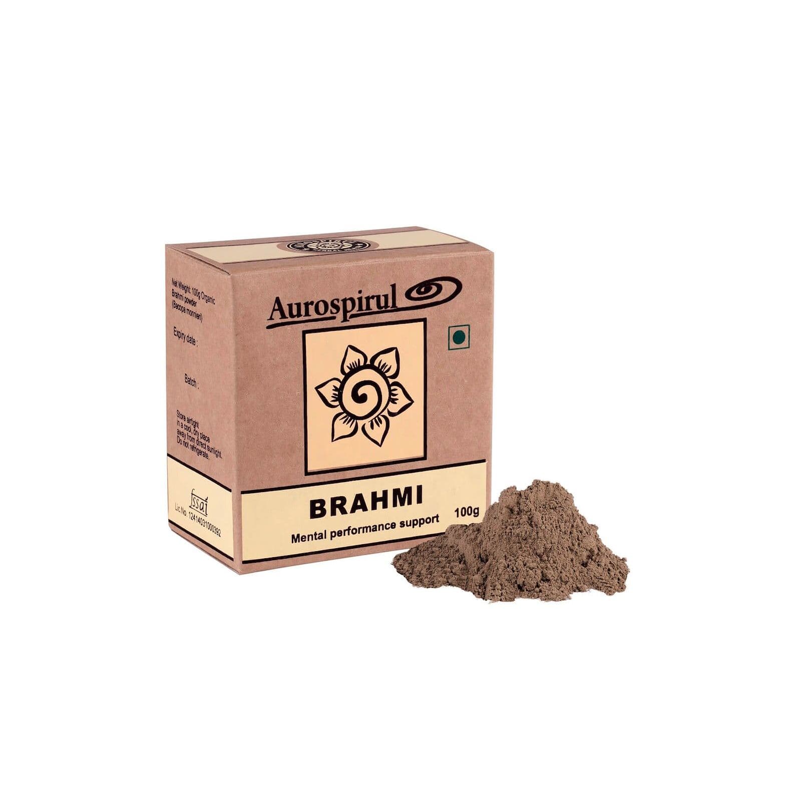 AUROSPIRUL Brahmi Powder (100 g / 3,527 oz.)