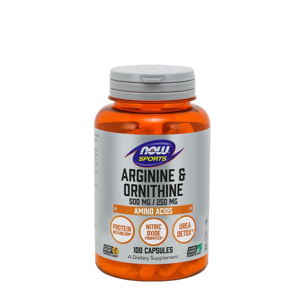 Arginine & Ornithine 500/250 mg capsules