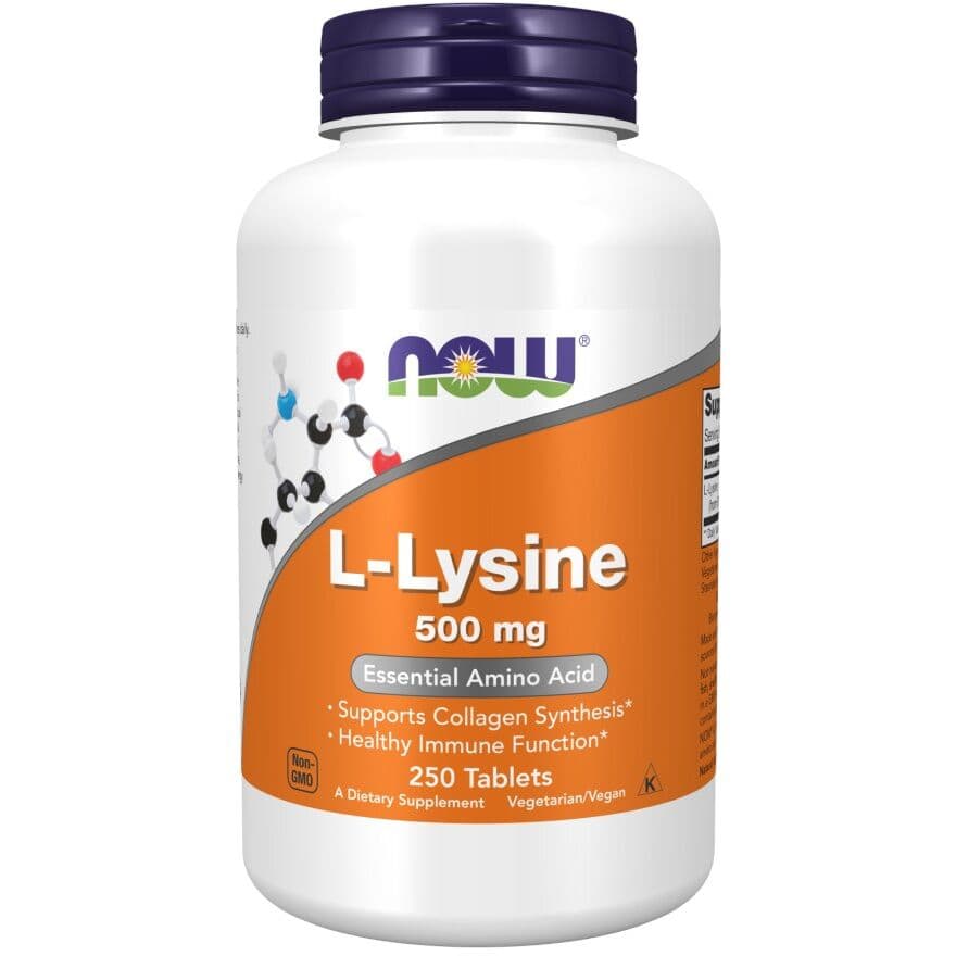 L-Lysine, 500mg – 250 tablets