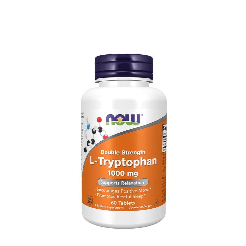 L-Tryptophan, 1000mg Double Strength – 60 tabs