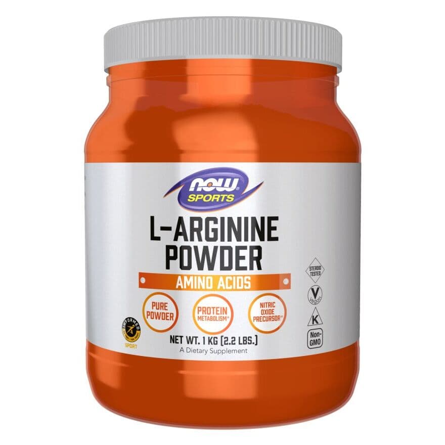 NOW Foods L-Arginine (1000 g / 2.2 lbs.)