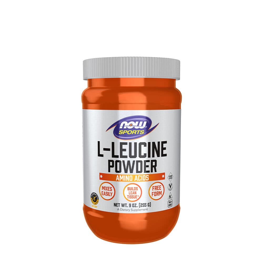 NOW L-Leucine Pulver (255 g)