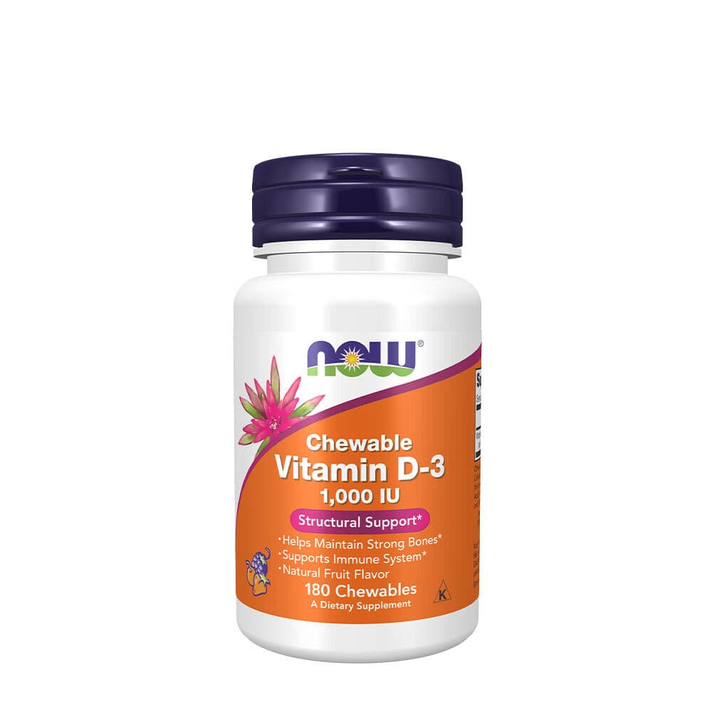 Vitamin D-3, 1000 IU (Chewable) - 180 chewables