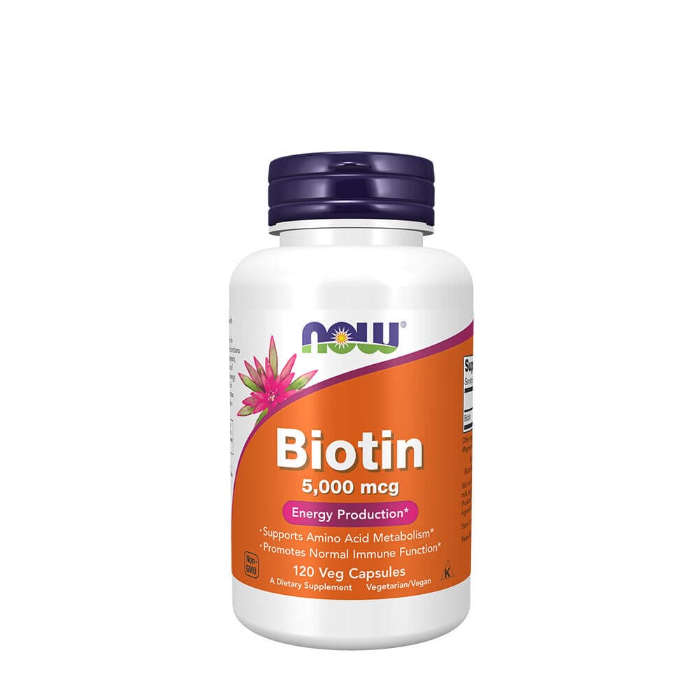 Biotin, 5000mcg – 120 vcaps