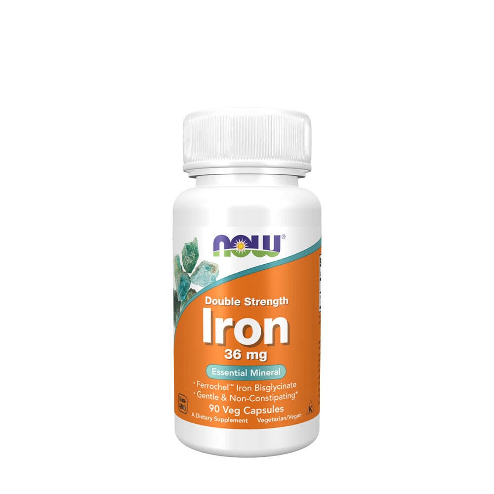 NOW Iron 36 mg Ferrochel® (90 Capsules)