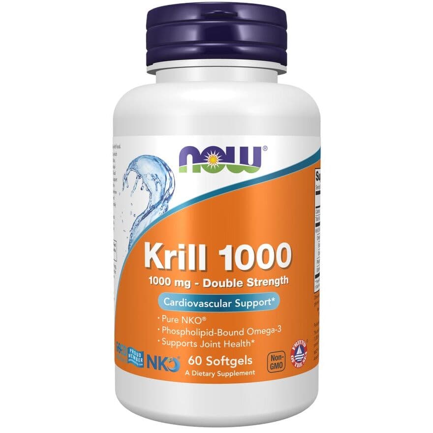 NOW Foods Krill Oil Neptune, 1000 mg (120 sgels)