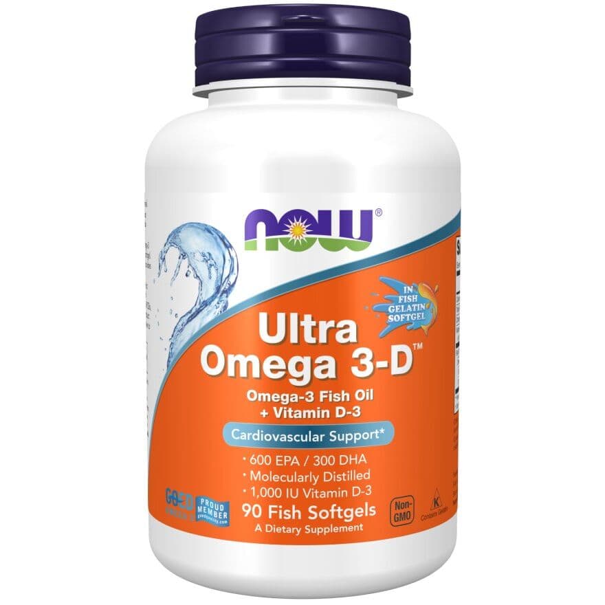 Ultra Omega 3-D with Vitamin D-3 – 90 softgels