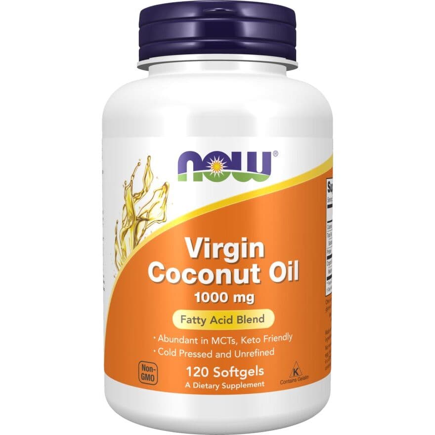 Virgin Coconut Oil, 1000mg – 120 softgels