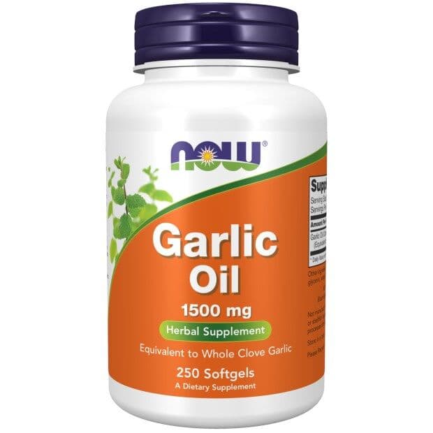 Garlic Oil, 1500mg – 250 softgels