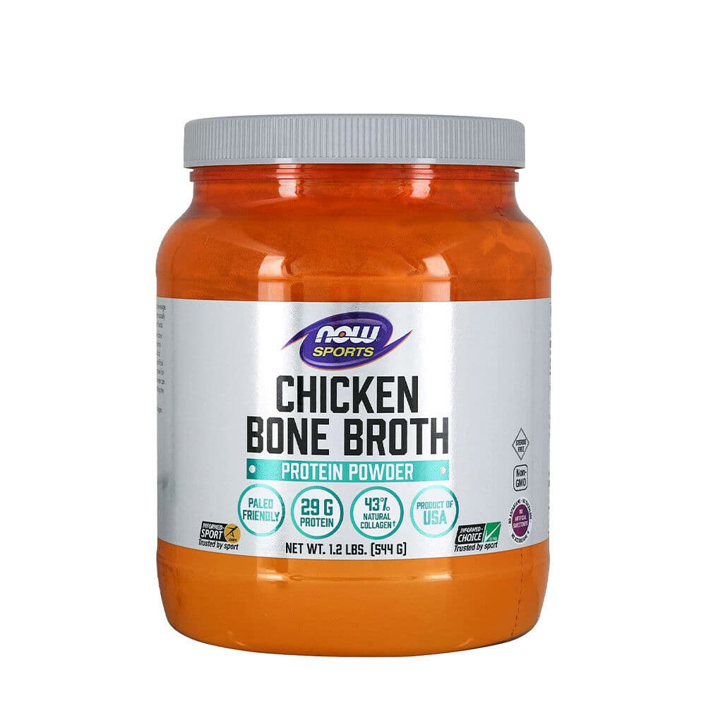 Now Foods - Bone Broth, Chicken Powder (544 g)