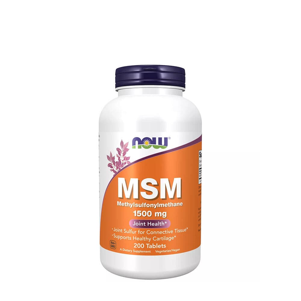 MSM Methylsulphonylmethane, 1500mg - 200 tabletter