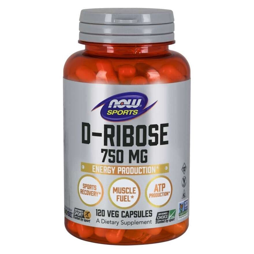 D-Ribose, 750mg - 120 vcaps