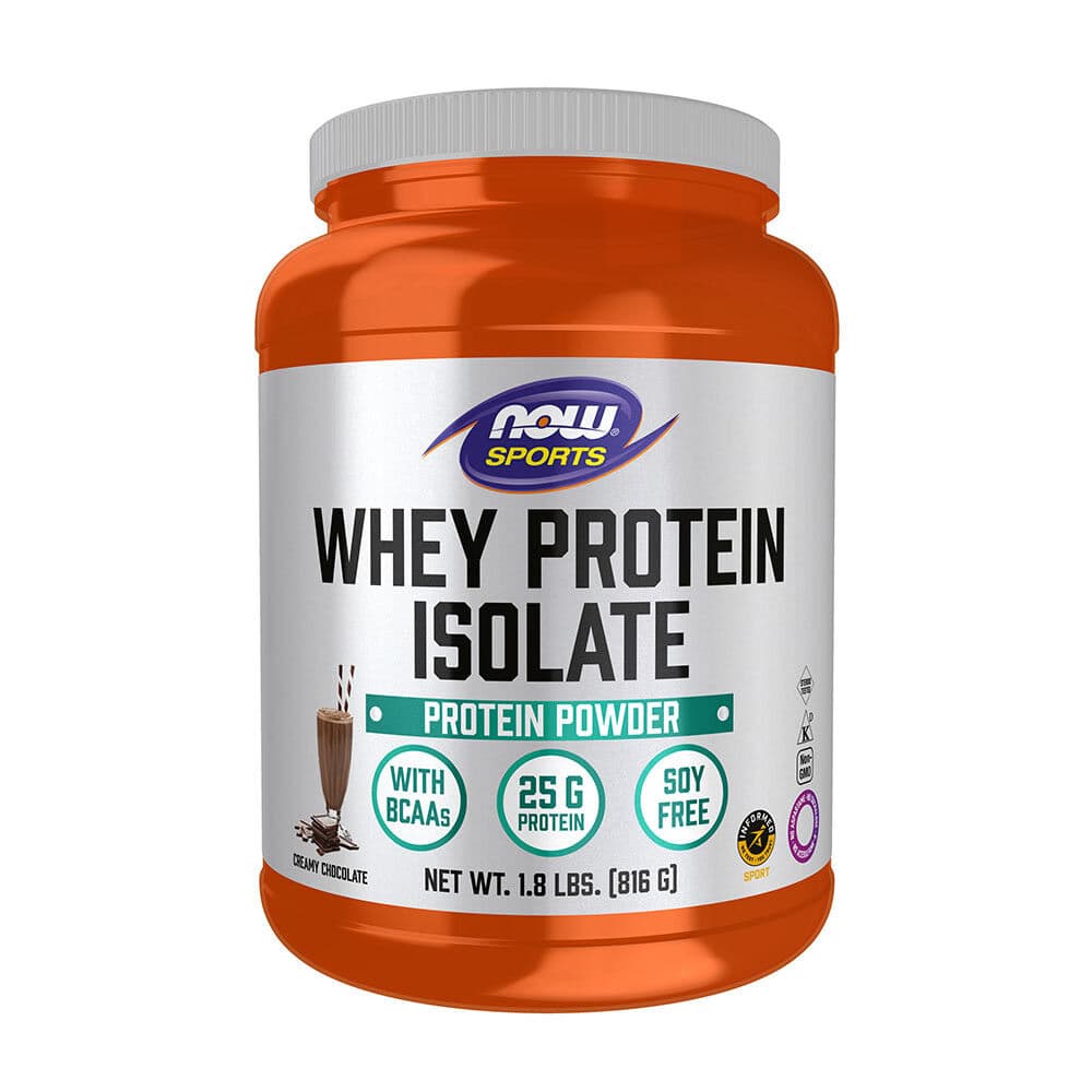 NOW Whey Protein Isolate (816 g, Chocolate)