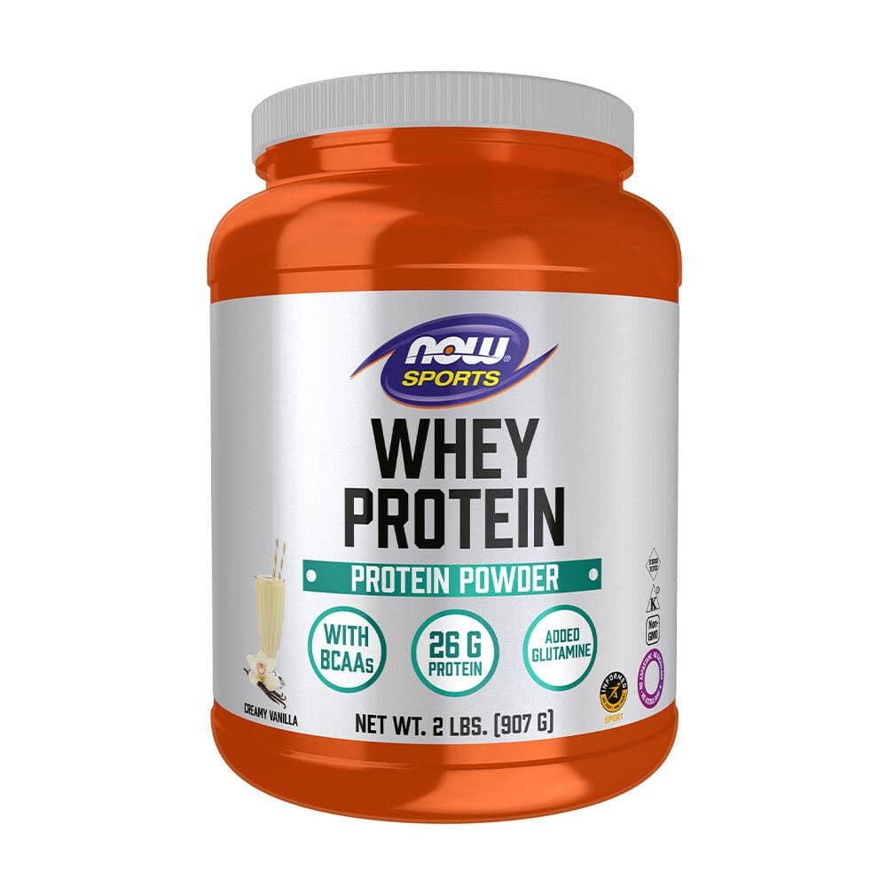 NOW Whey Protein (907 g, Creamy Vanilla)