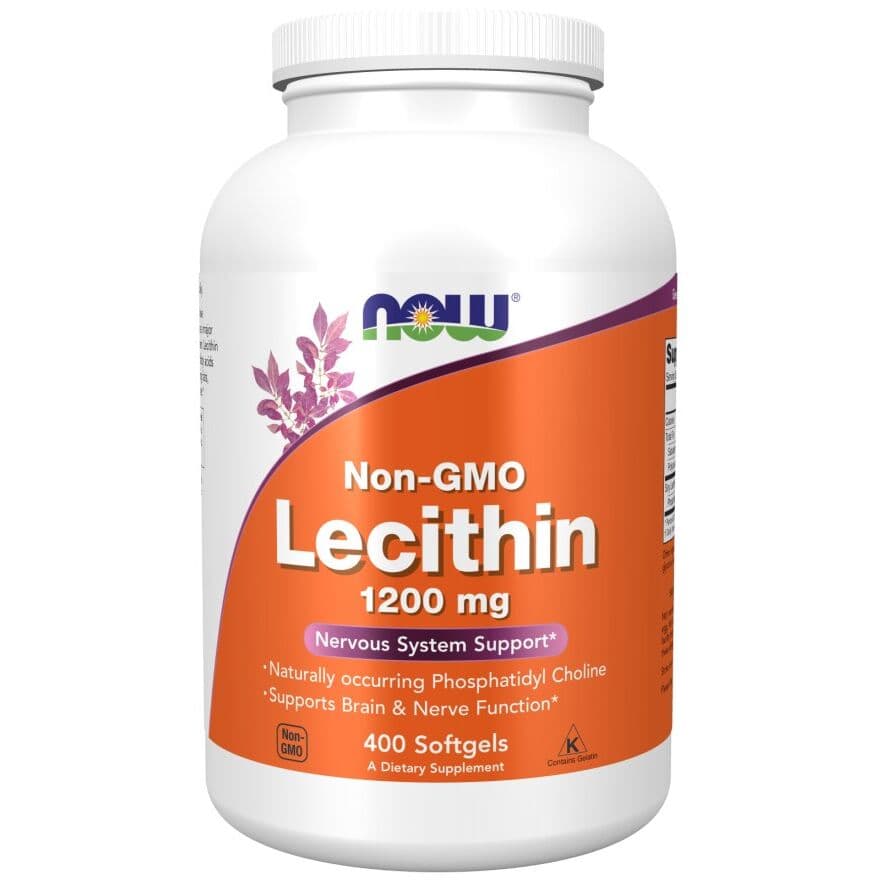 NOW Foods Sunflower Lecithin, 1200 mg - 400 Softgels