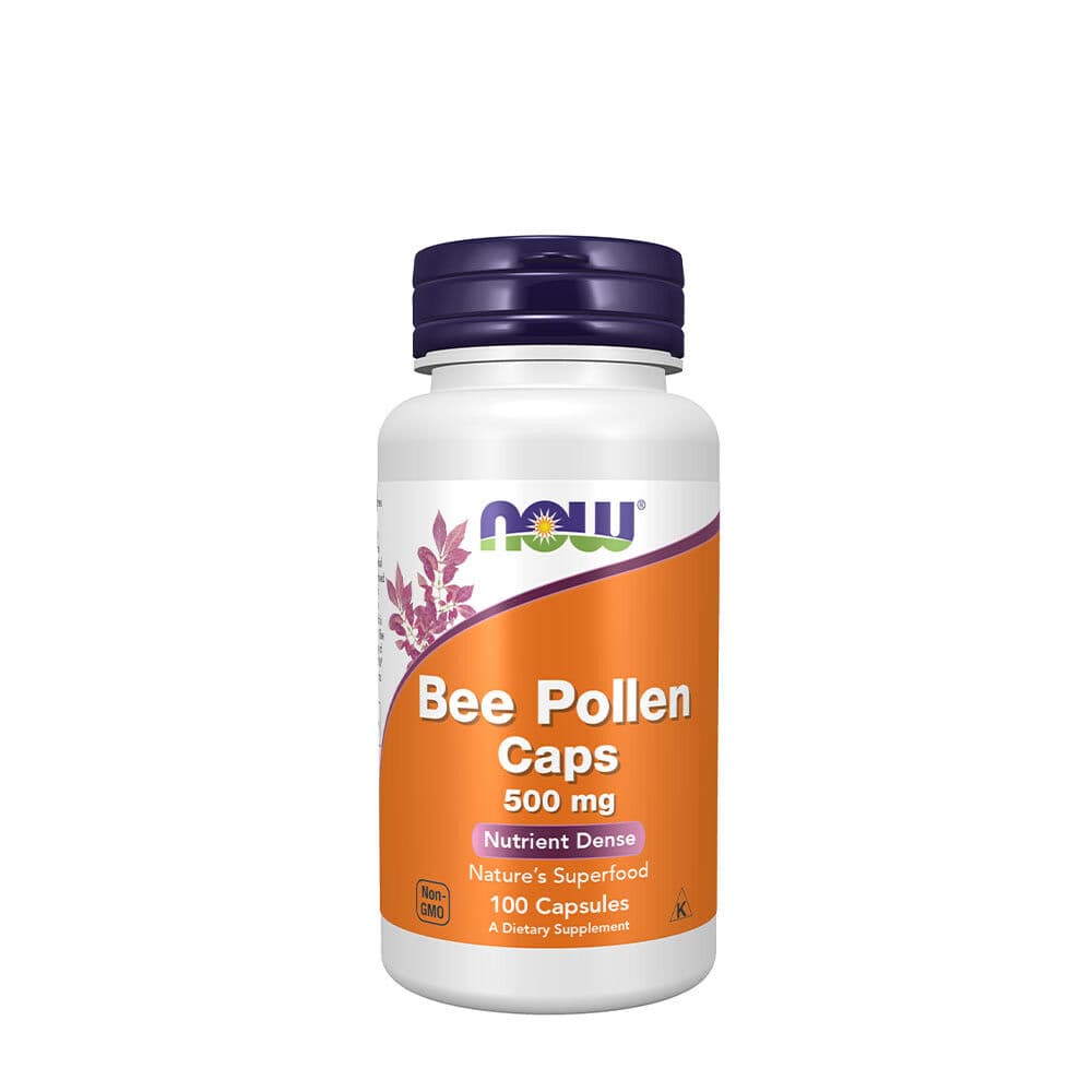 Bee Pollen, 500mg - 100 capsules