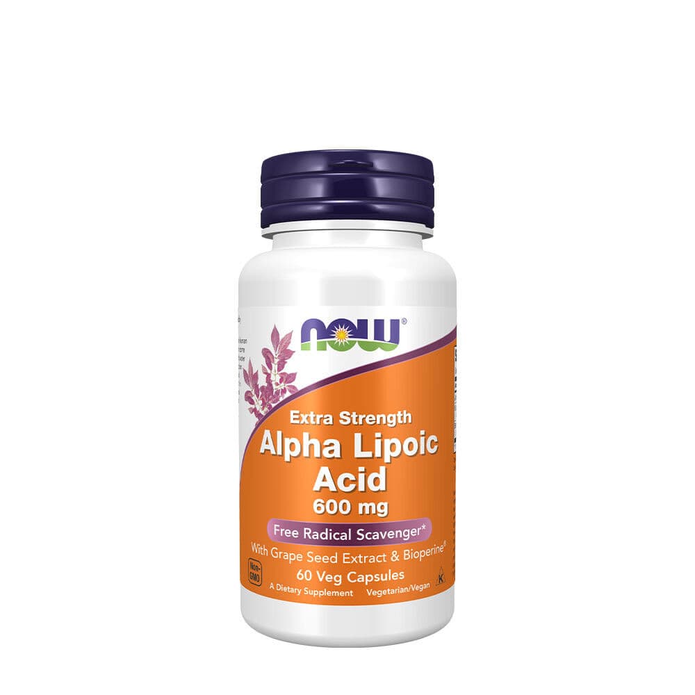 Now Foods – Alpha Lipoic Acid, Extra Strength 600 mg (60 Veg Capsules)