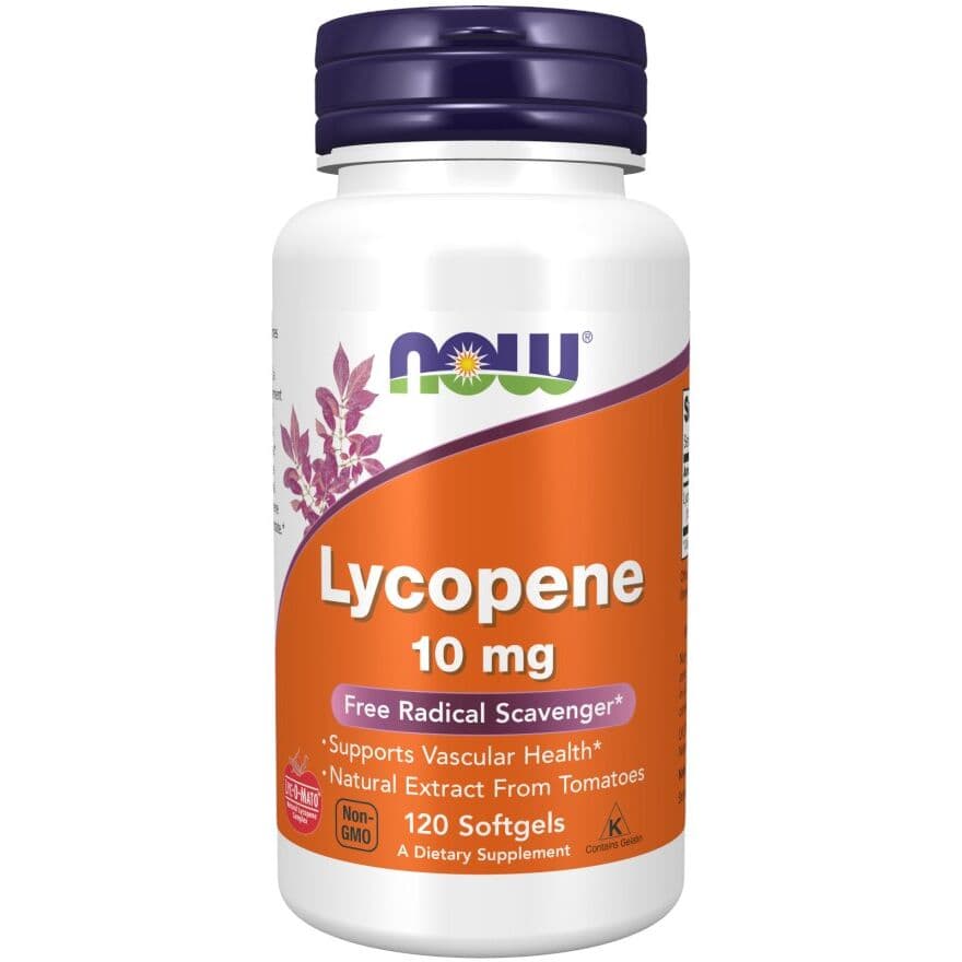 NOW Foods Lycopene, 10 mg (120 sgels)