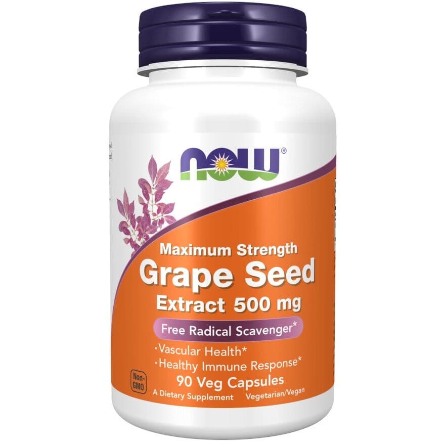 Grape Seed Extract, 500mg Maximum Strength – 90 vcaps