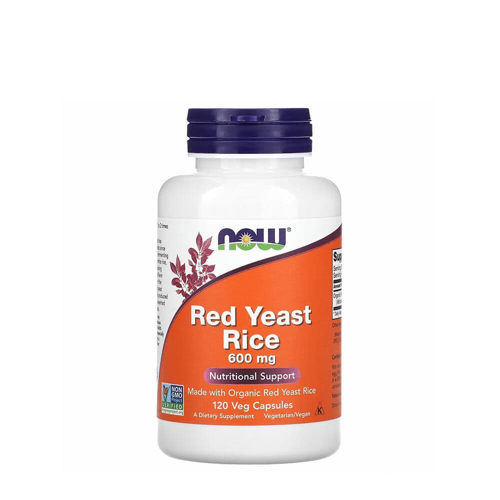 Red Yeast Rice, 600mg – 120 vcaps