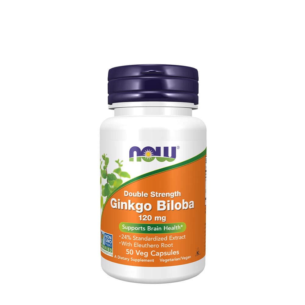 Ginkgo Biloba Double Strength, 120mg – 50 vcaps