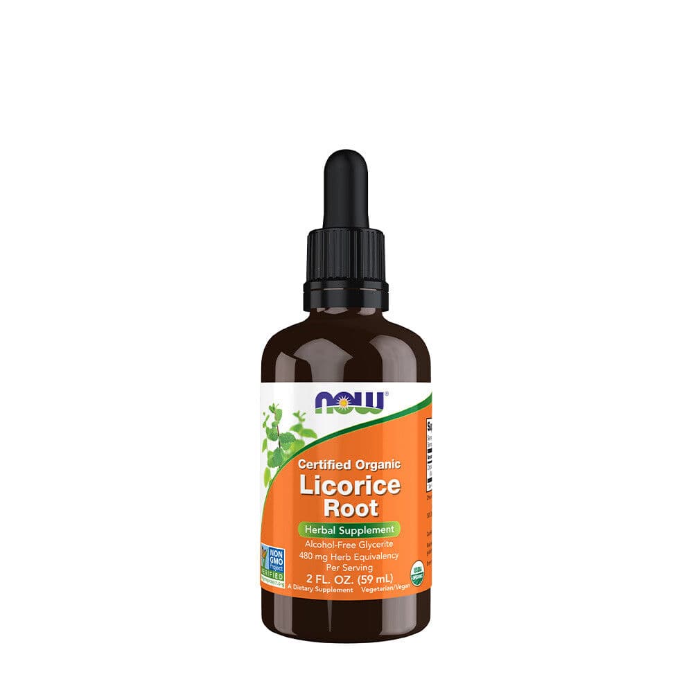 NOW Licorice Root Glycerite, Organic (2 fl. oz.)