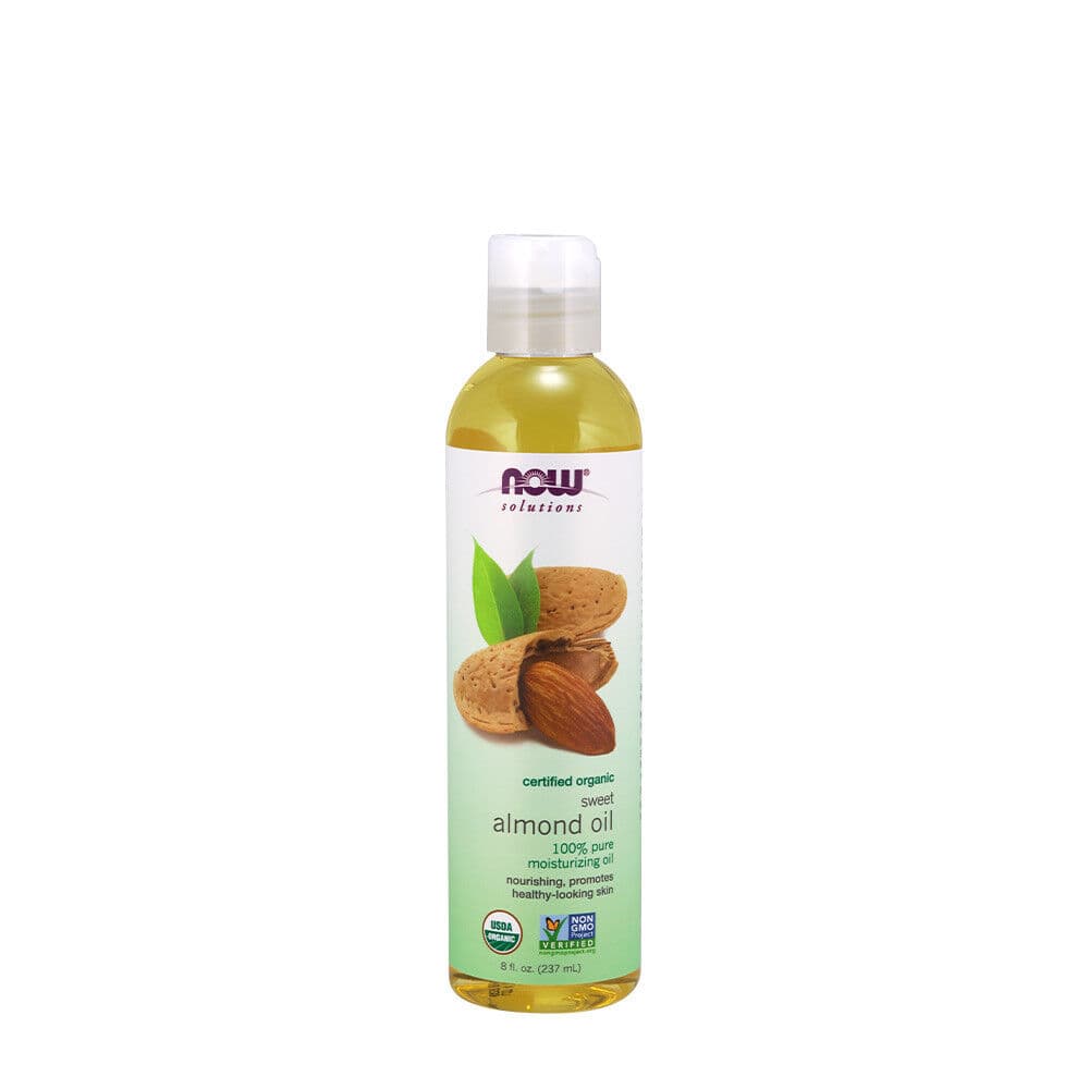 NOW Sweet Almond Oil, Organic (237 ml)