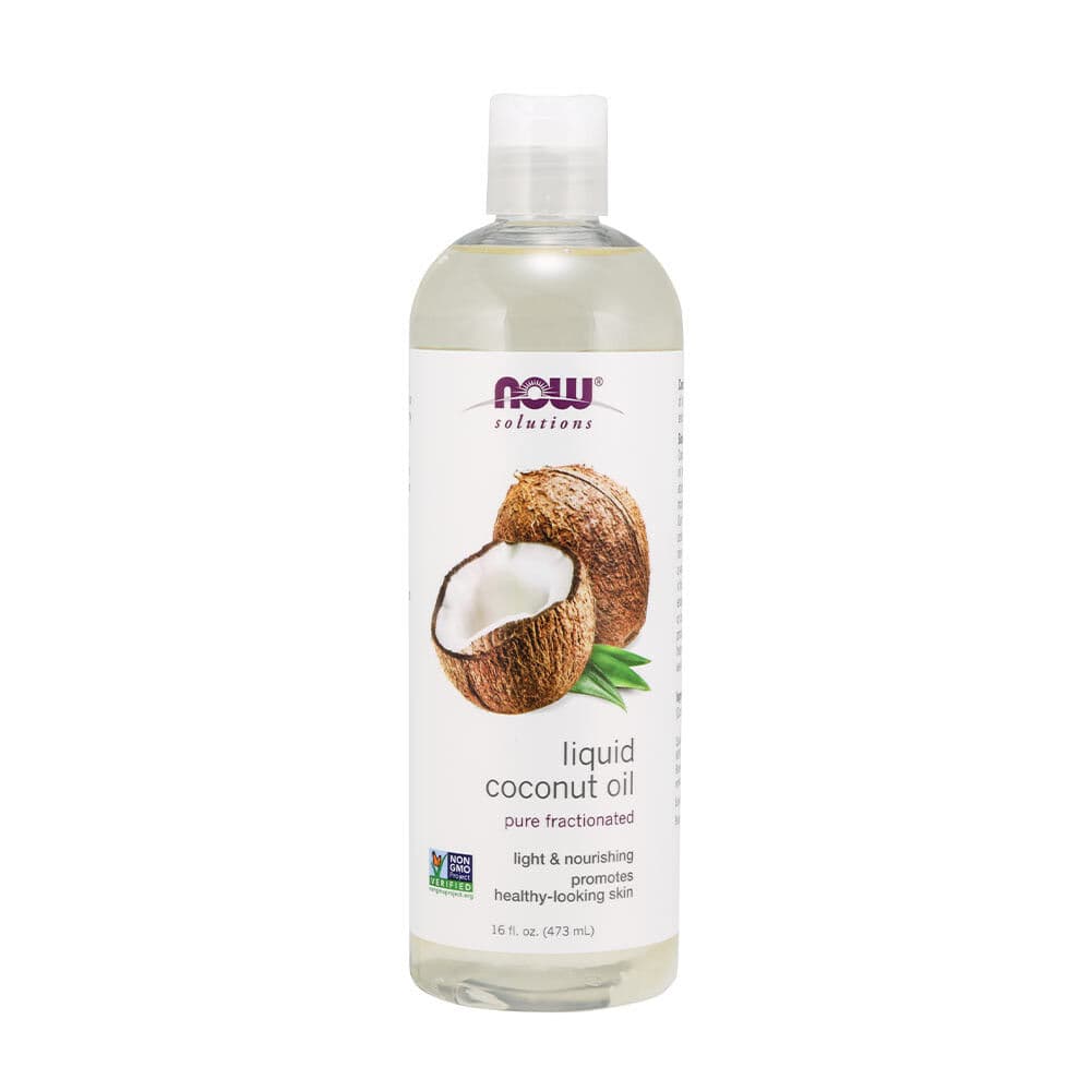 Coconut Oil, Liquid Pure Fractionated - 473 ml.