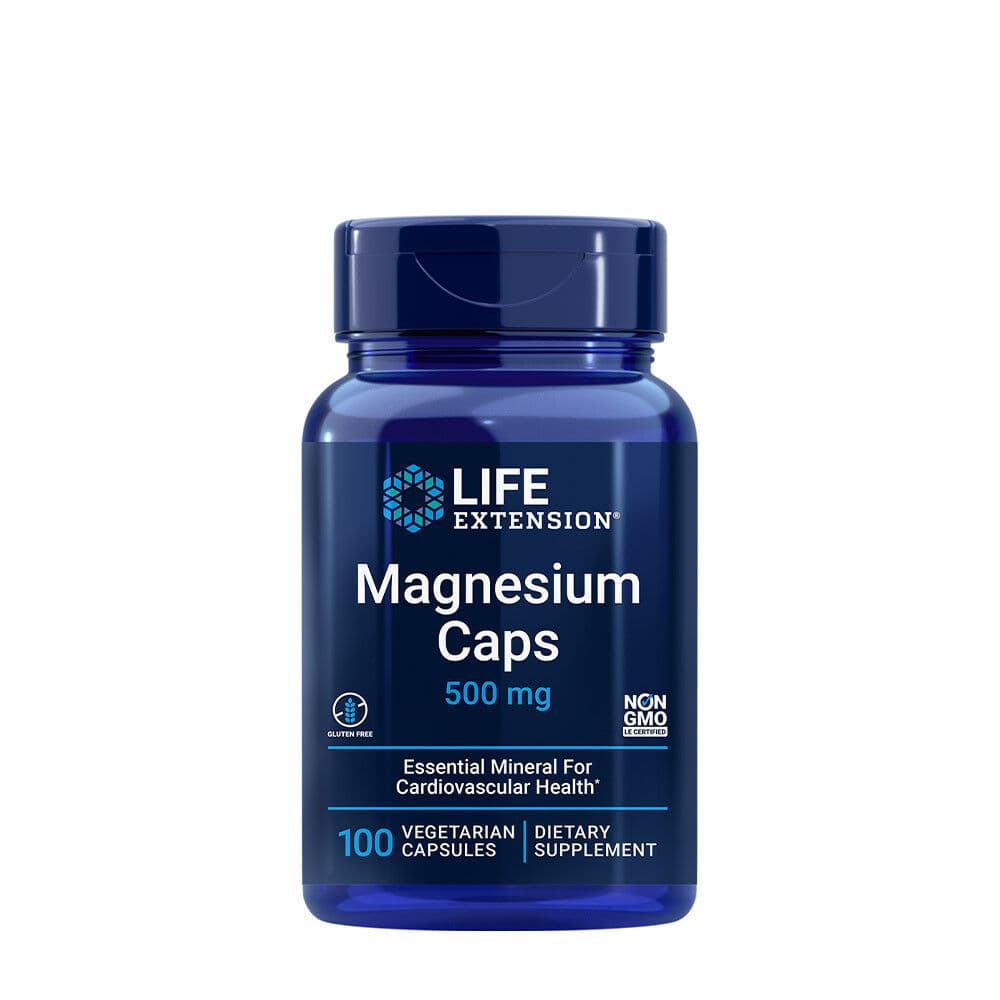 Magnesium Caps, 500mg – 100 vcaps