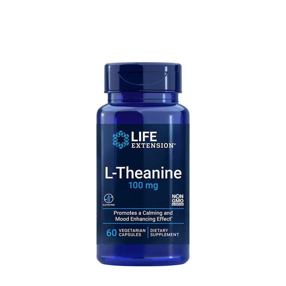 L-Theanine, 100mg – 60 vcaps