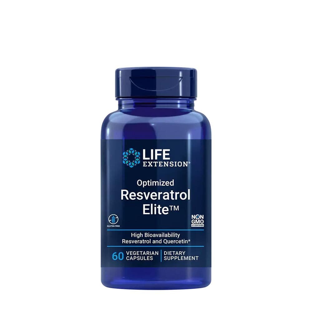 Life Extension – Optimized Resveratrol Elite™ (60 Veg Capsules)