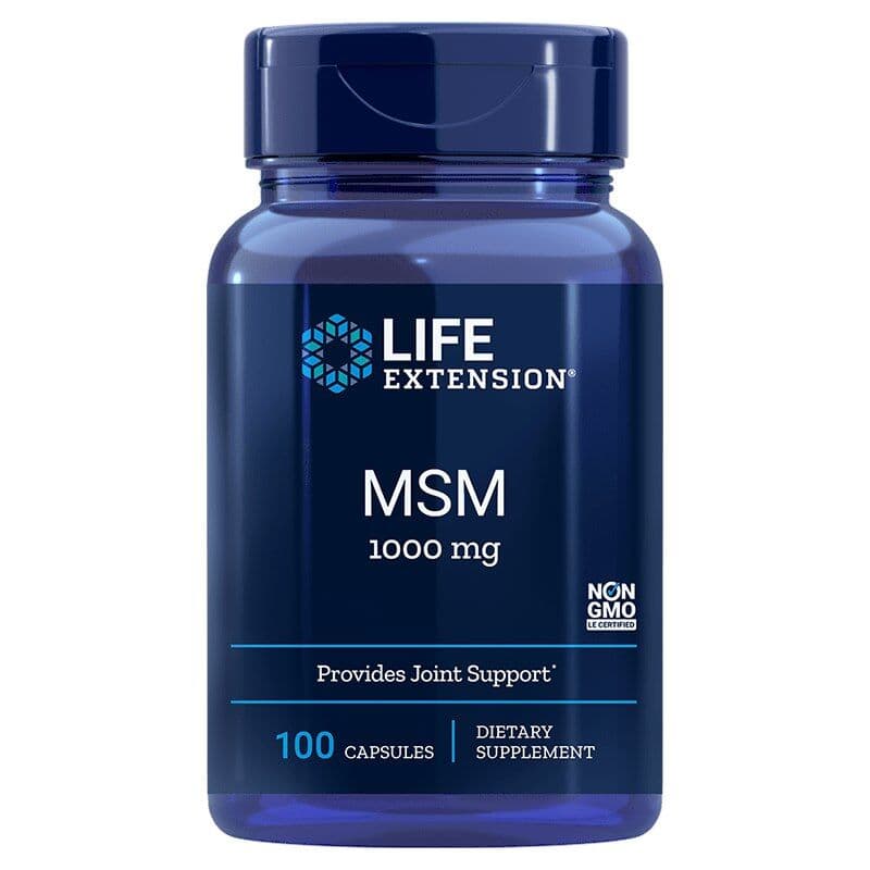 MSM, 1000mg - 100 caps