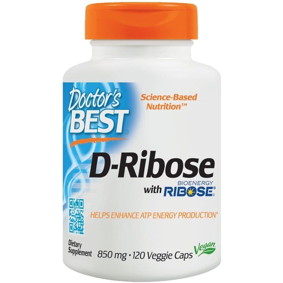 D-Ribose, 850mg - 120 vcaps